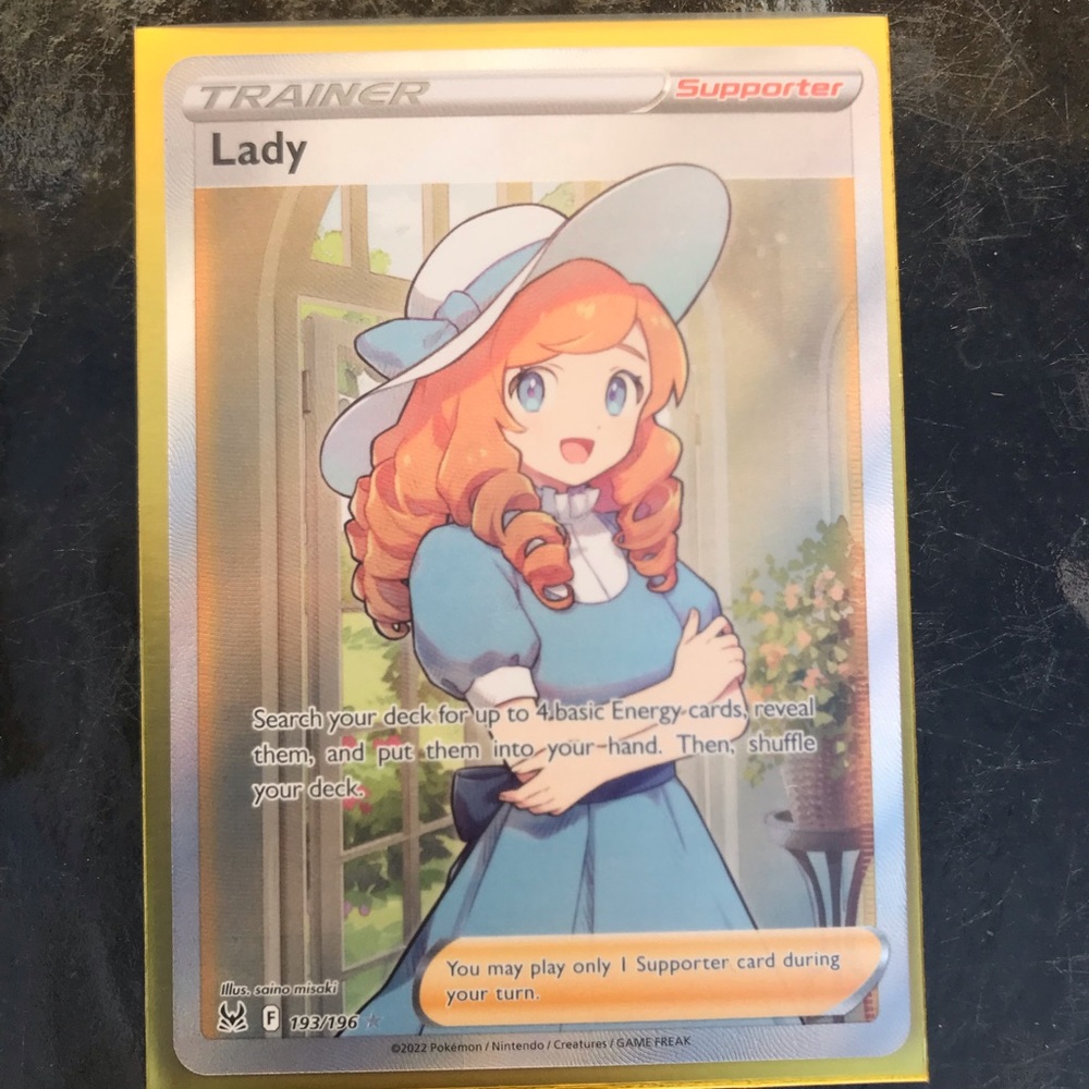 Lady Trainer + Lost Origins Mystery Pack Pokemon TCG